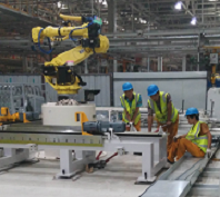 北京汽车焊装生产线搬迁及安装  设备吊装  设备安装