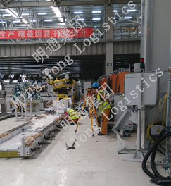 某知名汽车设备安装改造项目  设备包装  设备综合服务