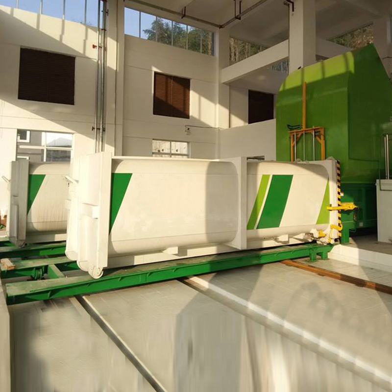 分体水平式垃圾压缩设备  城市生活垃圾站设备  大型垃圾转运站  压缩垃圾站造价清单