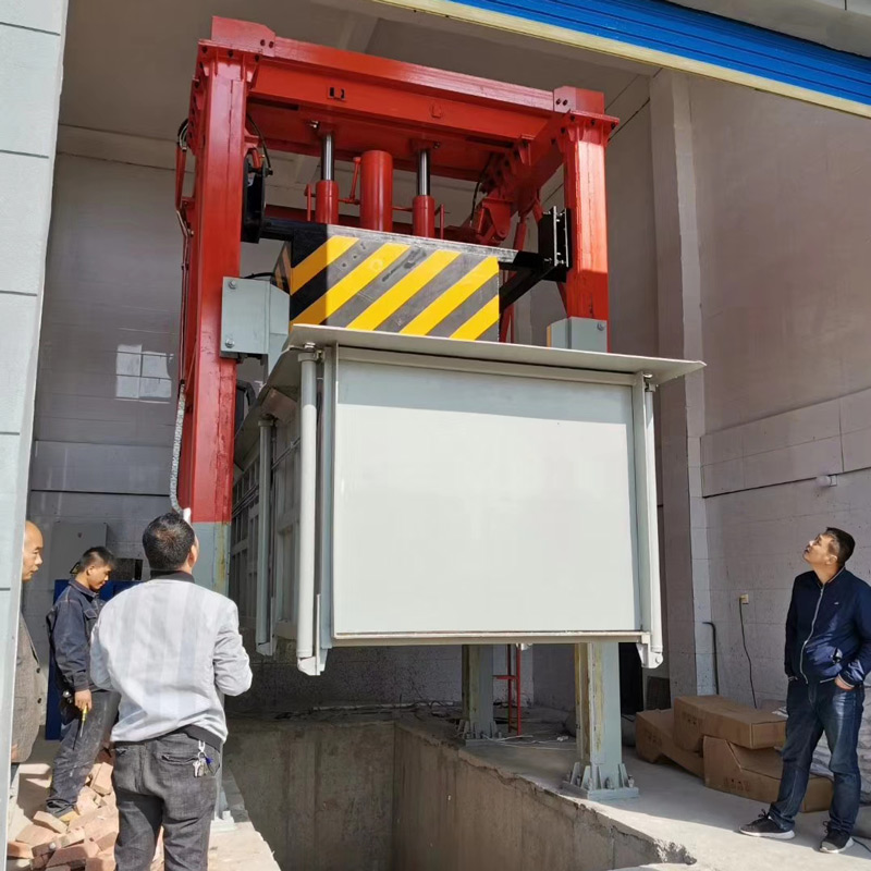 欢迎甘肃张掖客户咨询固定式垃圾转运站设备  乡镇生活垃圾转运设备  8方垃圾压缩机  垃圾压缩站价格