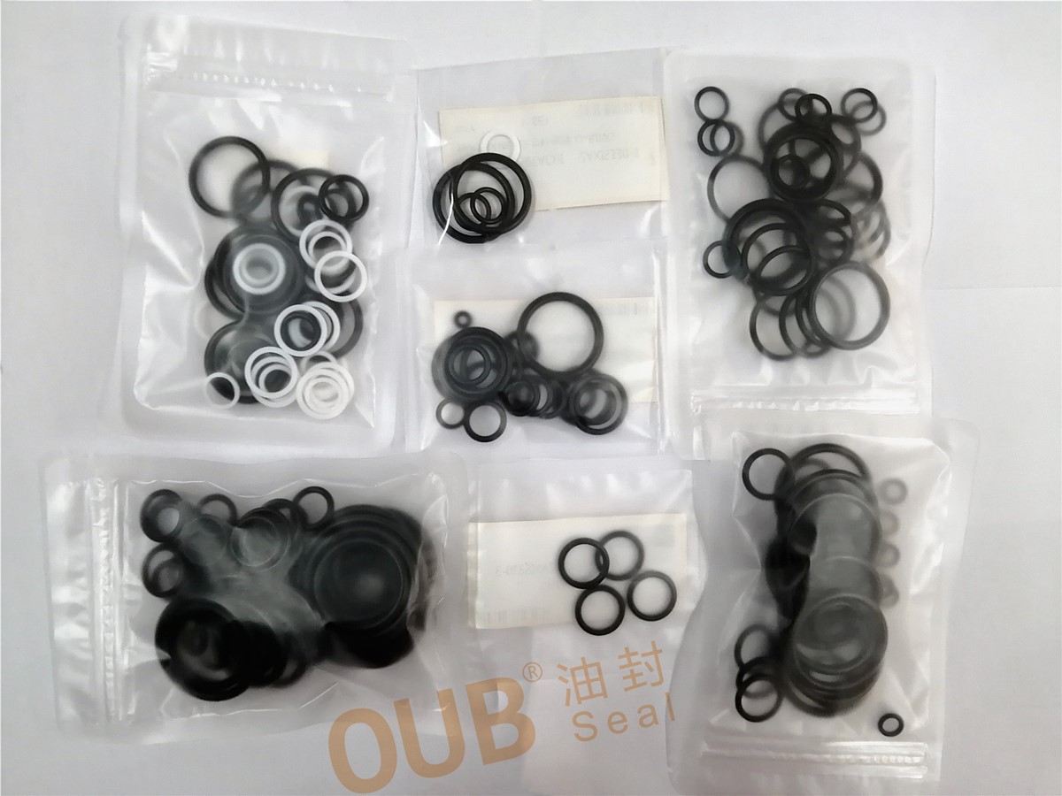 EX1200-5 分配阀碳环 多路阀油封修理包  分配器