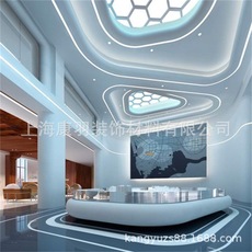 江苏长期供应 酒店售楼处GRG吧台展厅前台GRG沙盘造型  康羽装饰