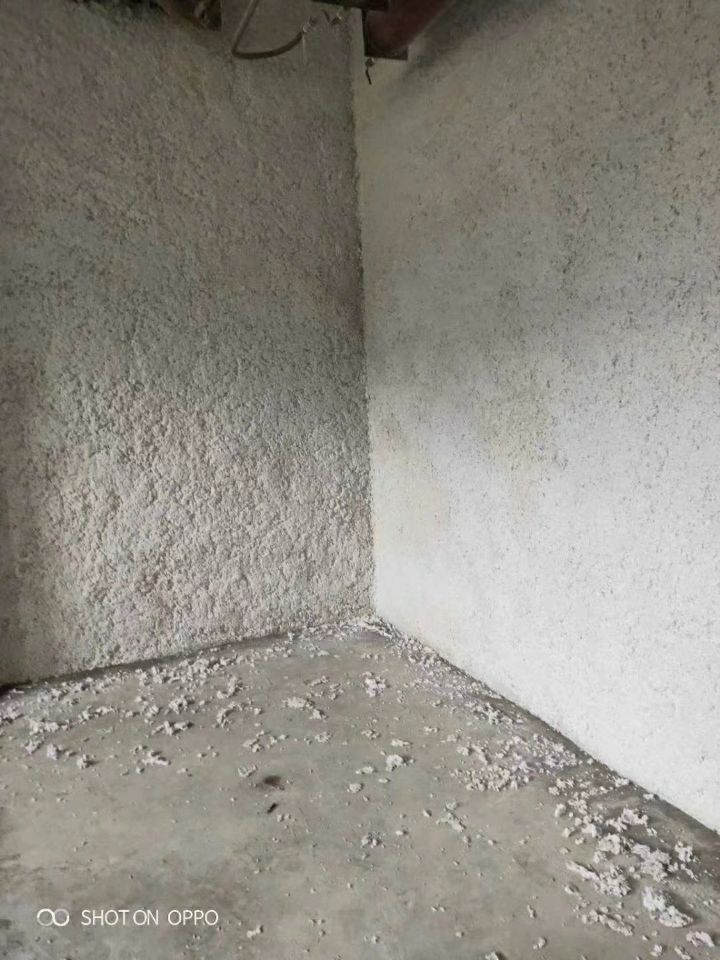杭州地下室超细无机纤维喷涂施工工艺效果案列&nbsp;&nbsp;玻璃棉喷涂&nbsp;&nbsp;硬质纤维喷涂