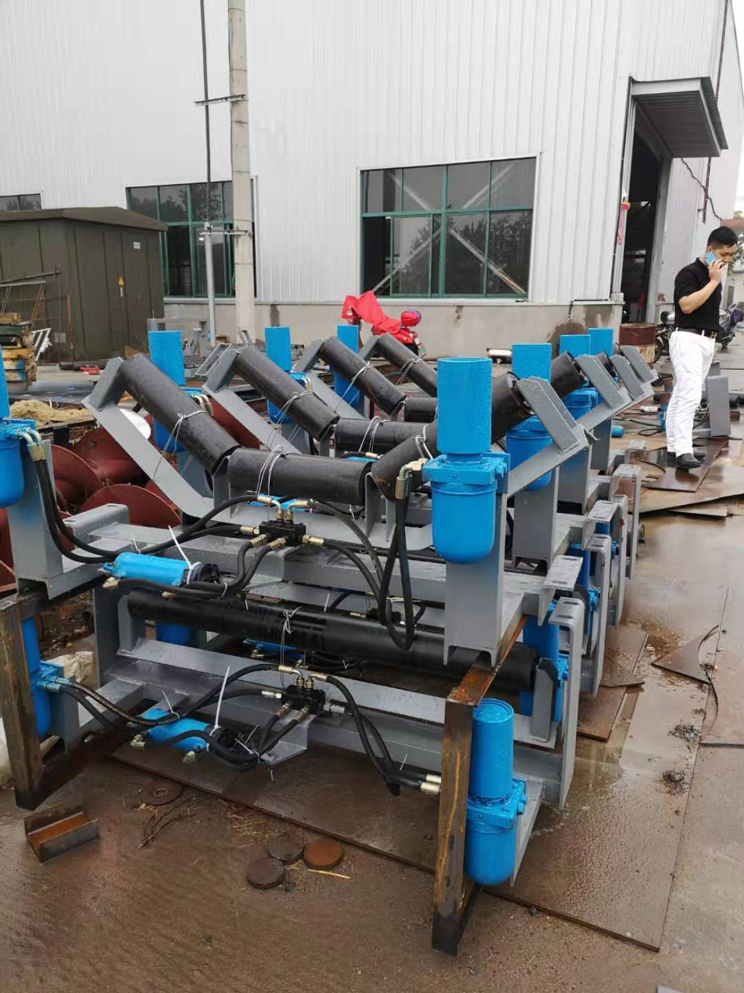 DTIIB800液压无源纠偏器、机械皮带机调整器  无源纠偏装置