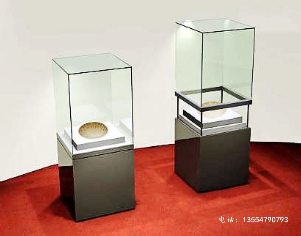 成都博物馆电动升降展柜厂-遥控升降博物馆展柜  成都博物馆展柜厂