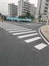 珠海白色道路热熔标线斑马线分道线