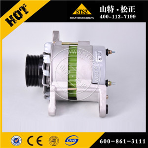 WA600装载机发电机总成600-821-9381，进口配件