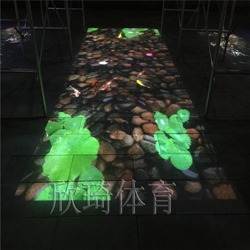 地面互动投影按什么收费  互动秋衣