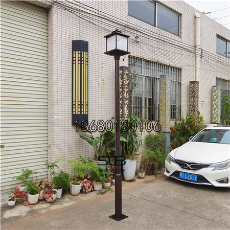 仿云石庭院灯电镀特色景观灯小区工程道路灯供应  电镀景观灯