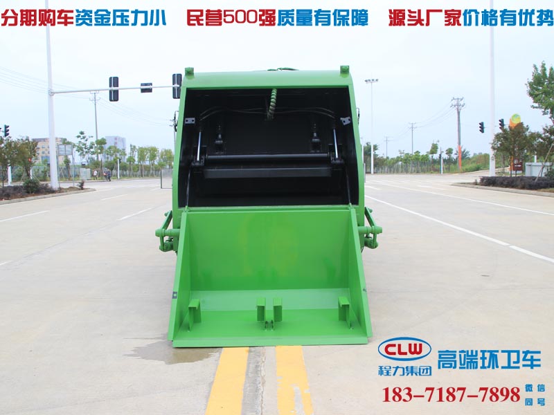 迪庆能上北京牌的东风福瑞卡压缩车