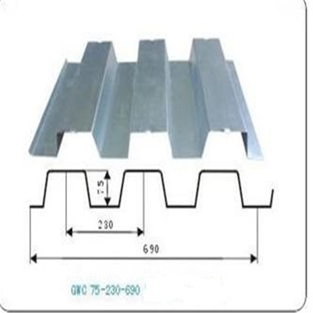 吾悦广场使用的楼承板 建筑压型钢板YXB40-185-740