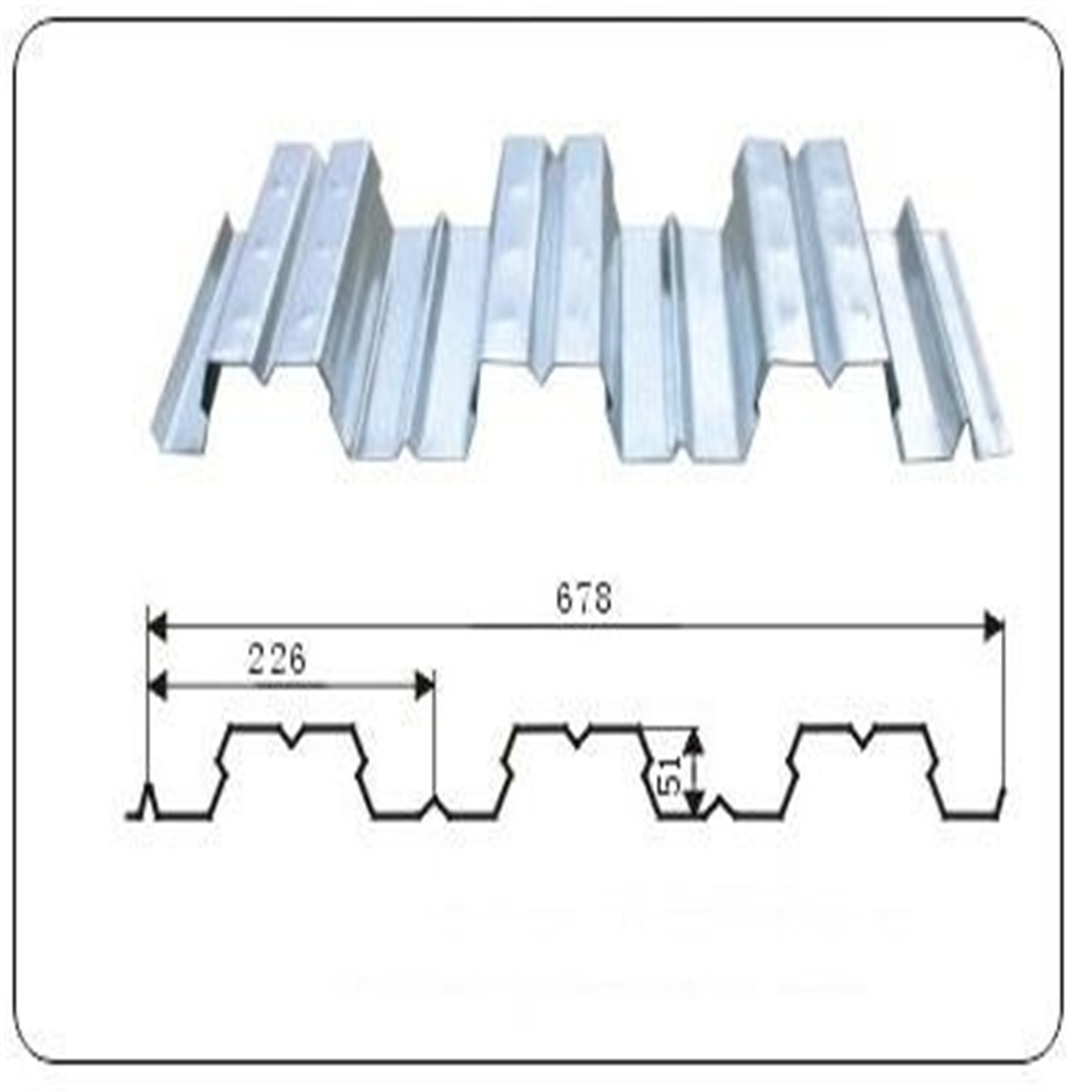 吾悦广场使用的楼承板 建筑压型钢板YXB40-185-740