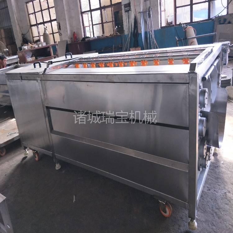 供应毛辊清洗机 中药材毛刷清洗机 清洗去皮机
