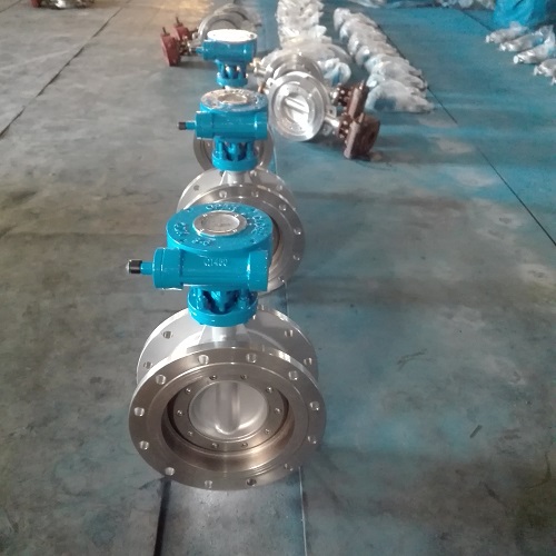 D34H多层次硬密封法兰蝶阀