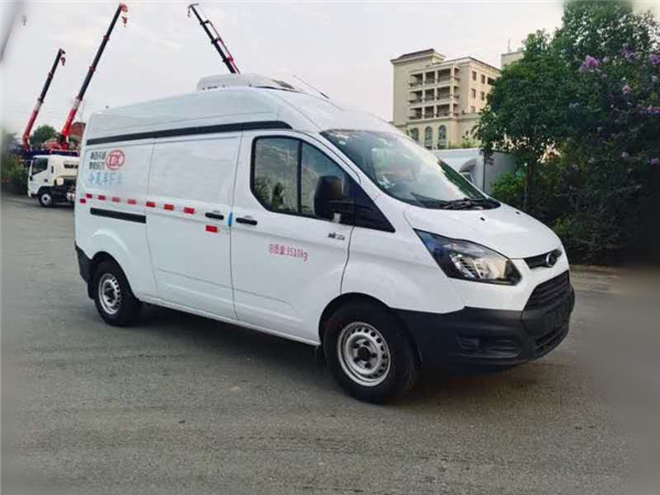 江苏福特新全顺柴油国六面包型冷藏车  面包型冷藏车价格  蓝牌冷藏车  雪糕冷藏车
