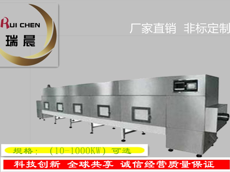 山东瑞晨RC-60HM藜麦微波烘焙熟化设备  藜麦微波烘焙熟化机  微波干燥设备  瑞晨微波加热灭菌