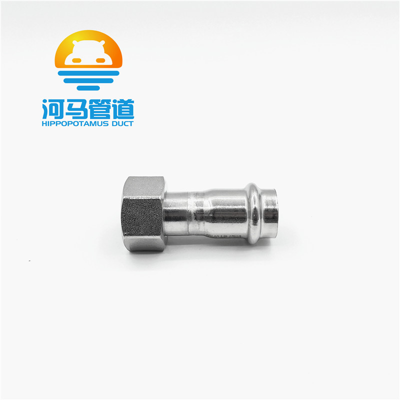 304不锈钢管件螺母移动转换接头管件佛山厂家质量可靠