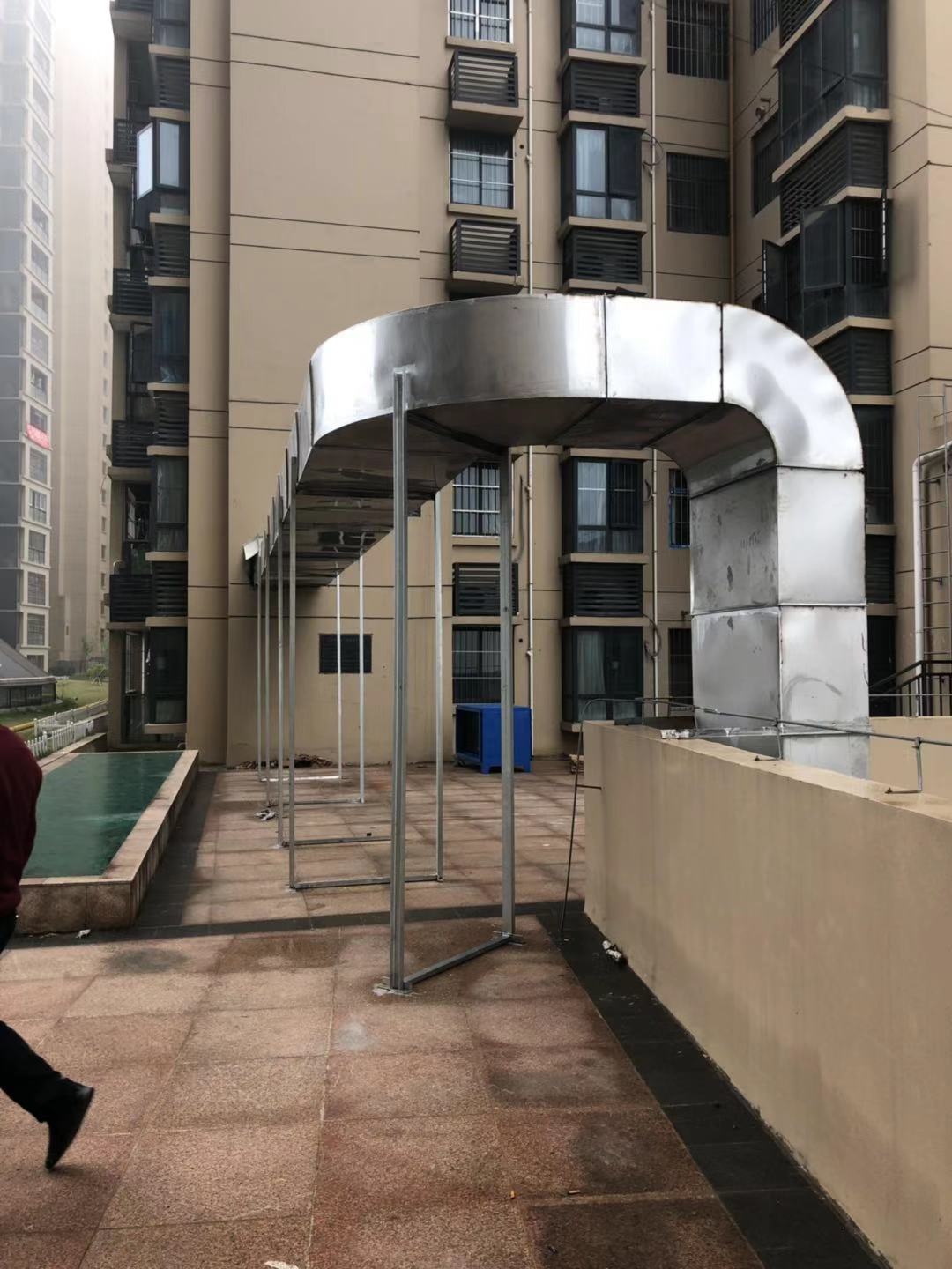 广西崇左餐饮业油烟净化系统风管销售安装维护  排油烟系统  商铺排油烟  厨房排油烟