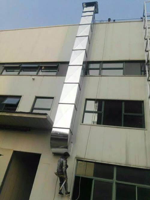 广西南宁餐饮业油烟净化系统风管销售安装维护  排油烟系统  商铺排油烟  厨房排油烟