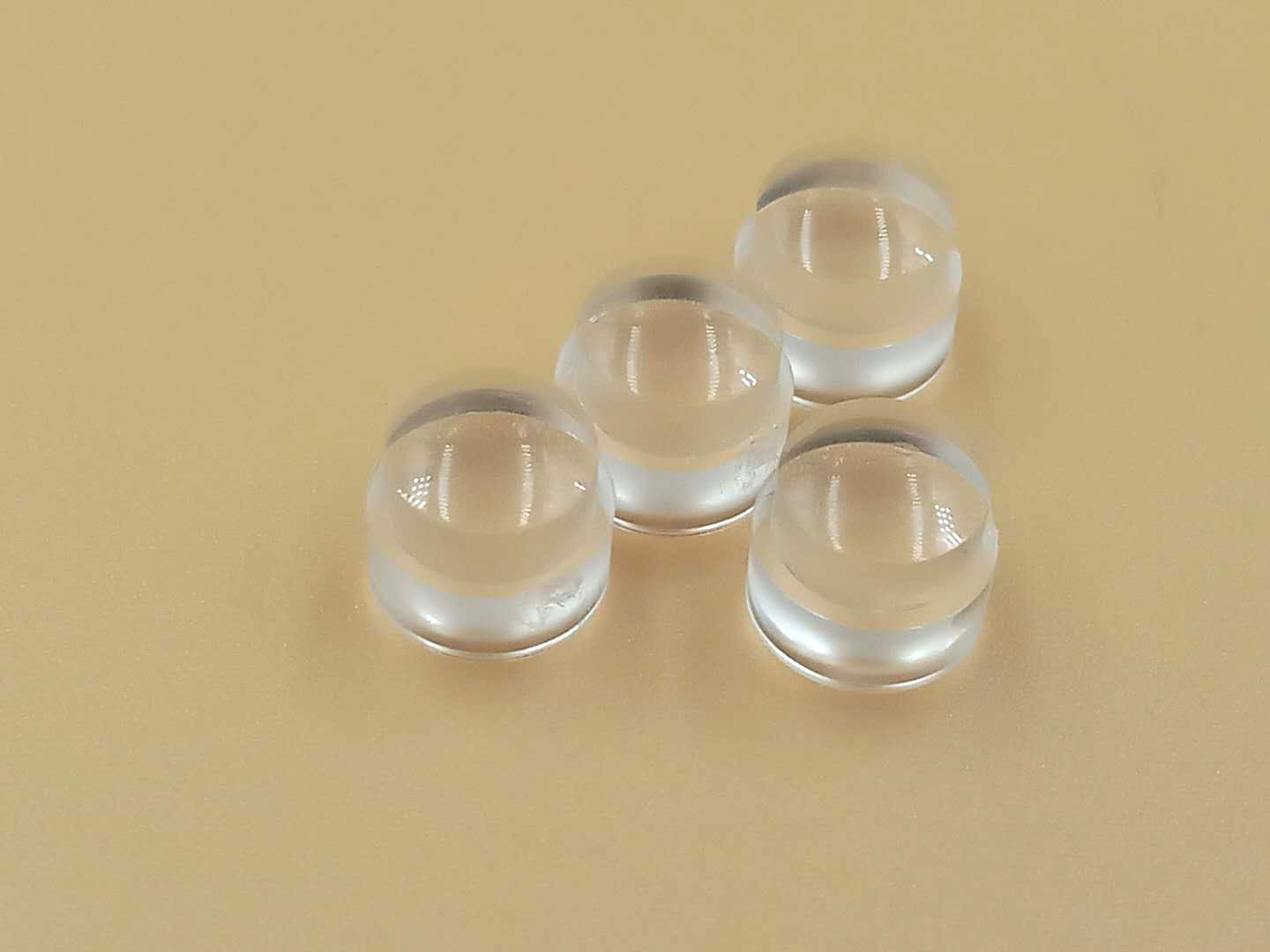 光学透镜双凸透镜φ7.8mmLED手电筒双凸光学透镜