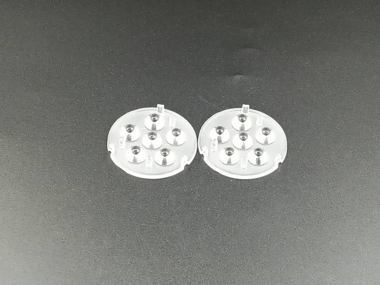 大功率LED六合一透镜38度 直径44mmLED灯具透镜配置