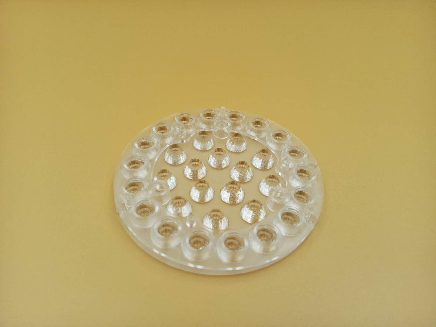 厂家直销LED透镜连体光面 φ80mm32合1大功率LED透  多合一透镜