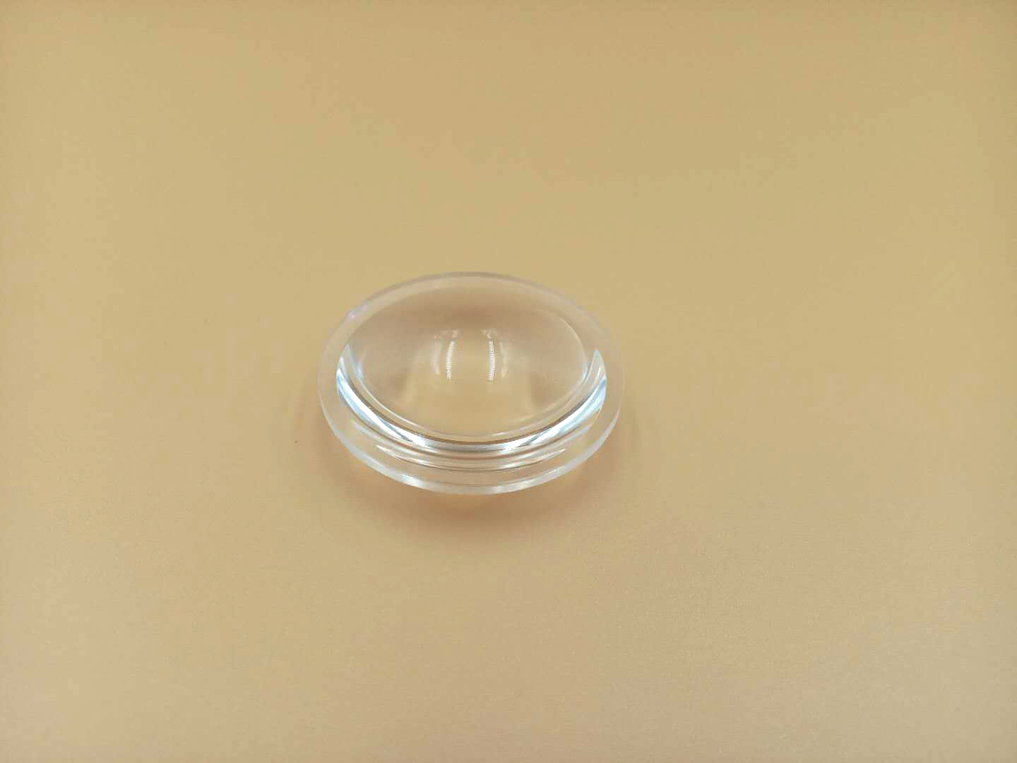 38mm(亮面)PMMA平凸透镜调焦 聚光LED透镜手电筒平