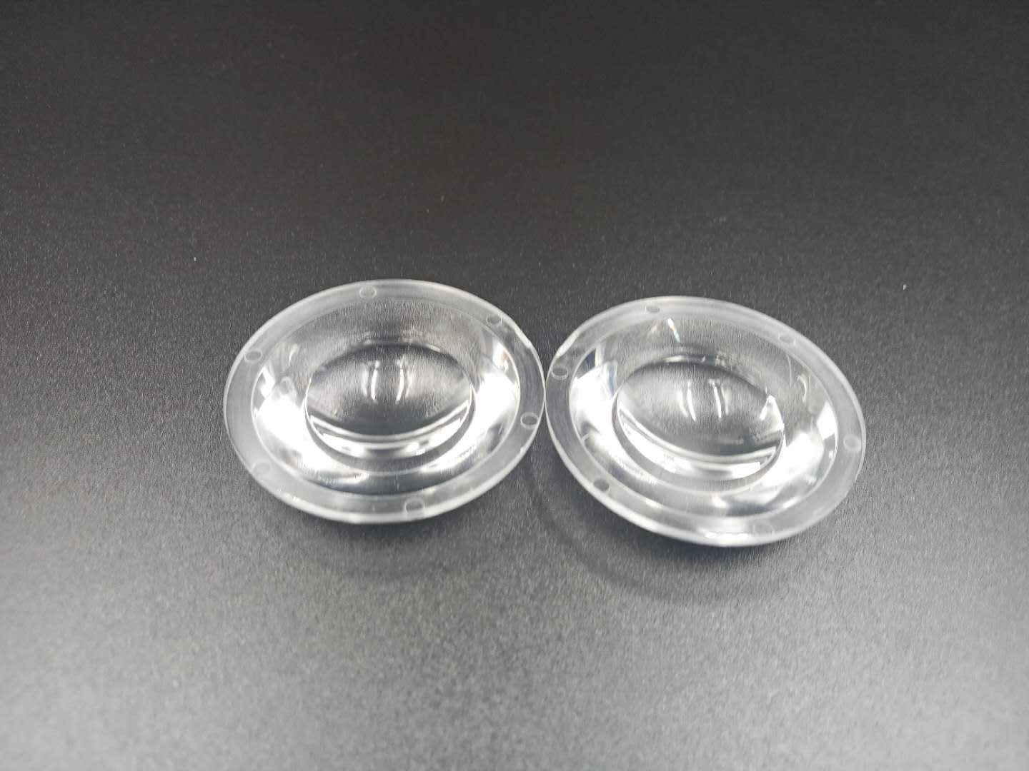 投影LED手电筒透镜小饰品凹面直径37.5mm手电筒透镜LE
