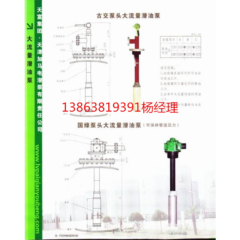 具有GA级防爆等级绿牌免维护防爆化工潜泵  GA防爆等级  免维护泵