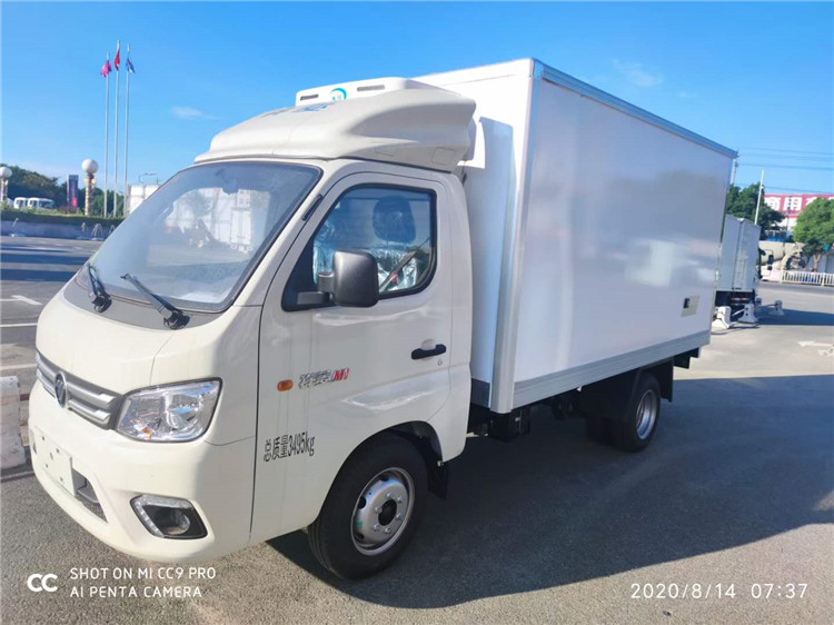 福田祥菱M1后双轮3米箱式国六冷藏车价格  福田冷藏车  3米冷藏车