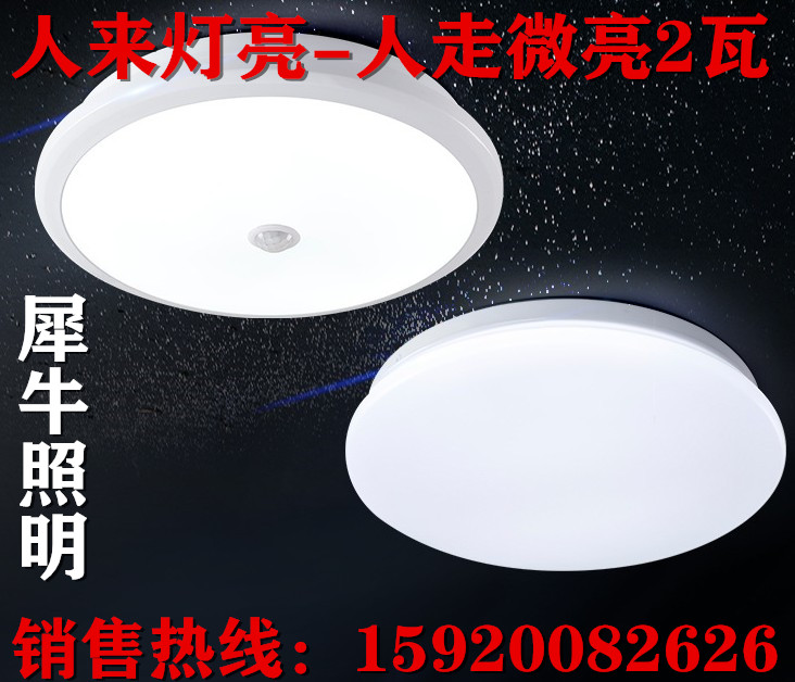 双亮LED吸顶灯  全灭-微亮LED吸顶灯  18-2W双亮LED吸顶灯