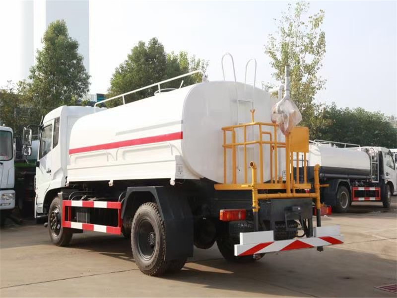 珠海半拖挂式洒水车图片  喷洒车  抑尘车