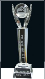 西安企业年会奖杯 水晶奖杯 奖牌刻字定制 奖杯定制 奖牌定制