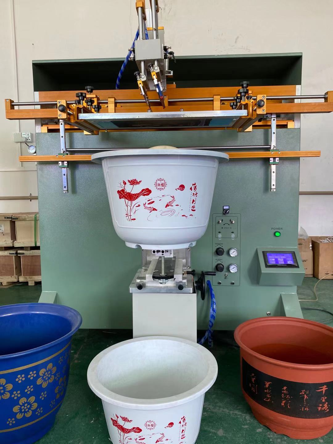 邯郸市涂料桶丝印机矿泉水桶丝网印刷机塑料桶滚印机&nbsp;&nbsp;塑料桶丝印机&nbsp;&nbsp;涂料桶丝网印刷机&nbsp;&nbsp;矿泉水桶滚印机