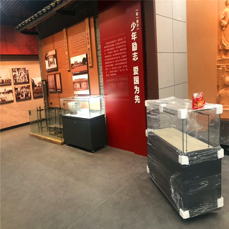 博物馆展柜平柜文物文玩五面柜加工定制