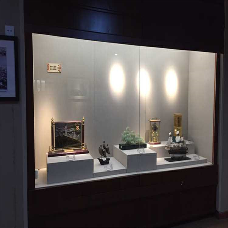 博物馆展柜玻璃悬挂柜文物瓷器入墙壁龛柜设计定制