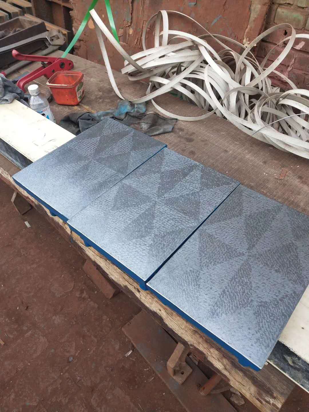 刮研平板铸铁刮研平台铸铁检验测量焊工拼接平台  铸铁平板