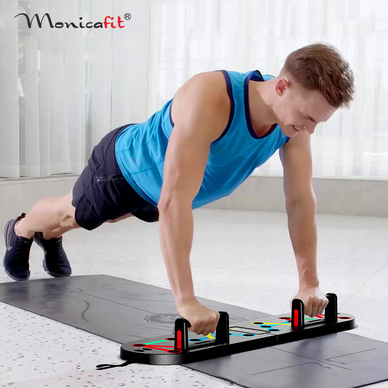 健身器械MONICAFIT 414俯卧撑板  健身器材