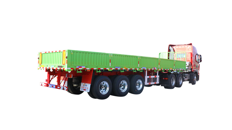 锣响半挂车 新国标栏板式 超级盘刹 厂家直销 栏板式半挂车