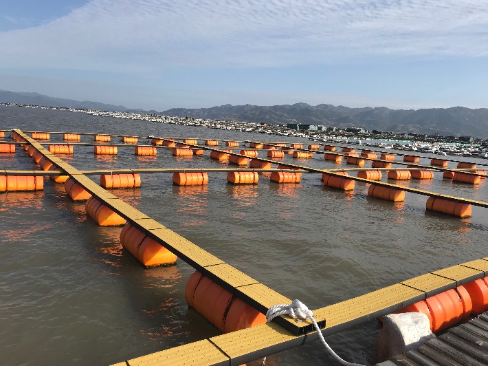 PE海洋踏板生产线供应商  海水牧场生产线  海水养殖踏板设备