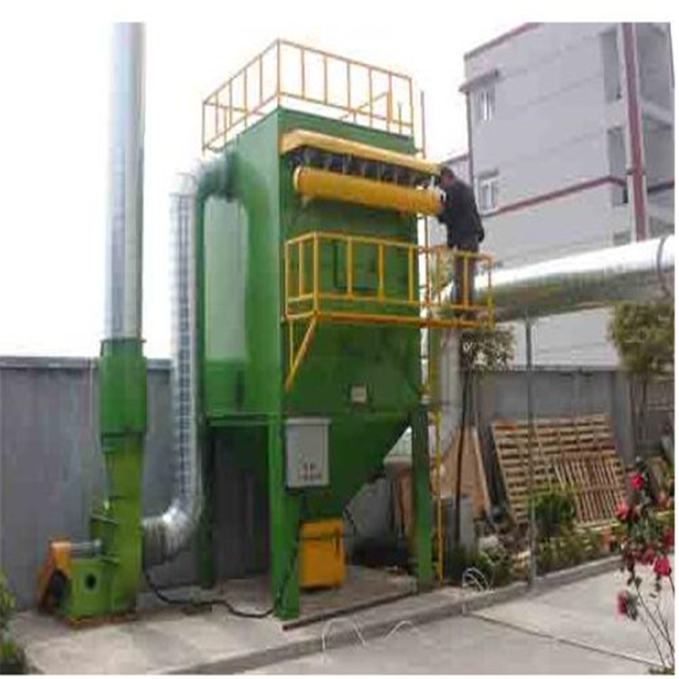 移动布袋除尘器工作原理 单机布袋除尘器 北京华康中天  除尘设备  粉尘净化设备