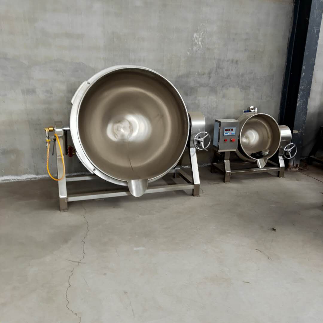 电磁加热辣椒酱炒锅 火锅料全自动行星搅拌炒锅  电加热夹层锅  蒸汽加热夹层锅  燃气加热夹层锅