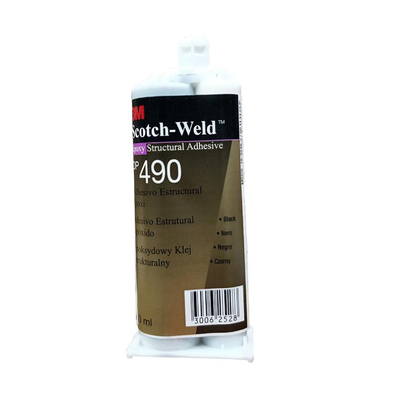 3M DP490黑色耐高温环氧树脂结构胶 金属木材粘接AB胶