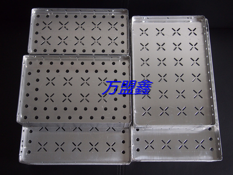 COB邦定铝盘SMT过炉波峰焊铝盘铝盒Led焊接盘  邦定烘烤铝盘  SMT邦定铝盘  邦定铝盒