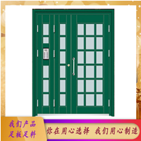 青岛定做楼宇门尺寸 小区对讲门 玻璃单元门 发货快