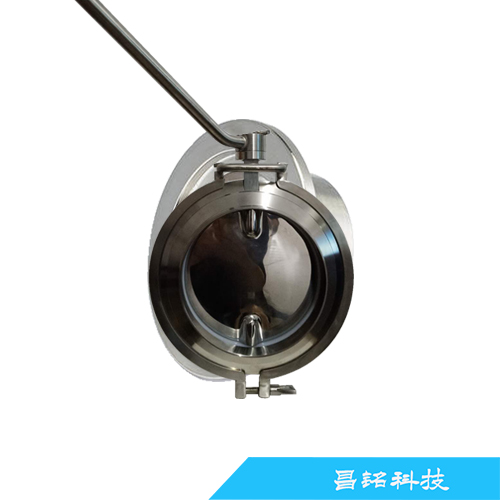 卫生级双转子计量蝶阀-浙江昌铭科技有限公司  卫生级蝶阀  双转子蝶阀