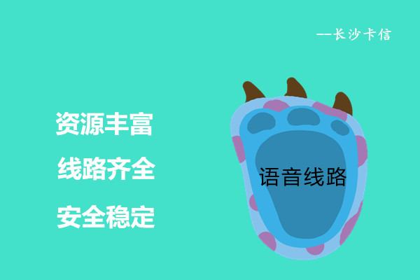 语音线路资源，安全稳定—长沙卡信  外呼线路  电销线路