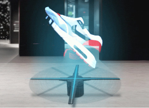 3D全息广告机裸眼LED投影风扇屏悬浮立体旋转无屏成像