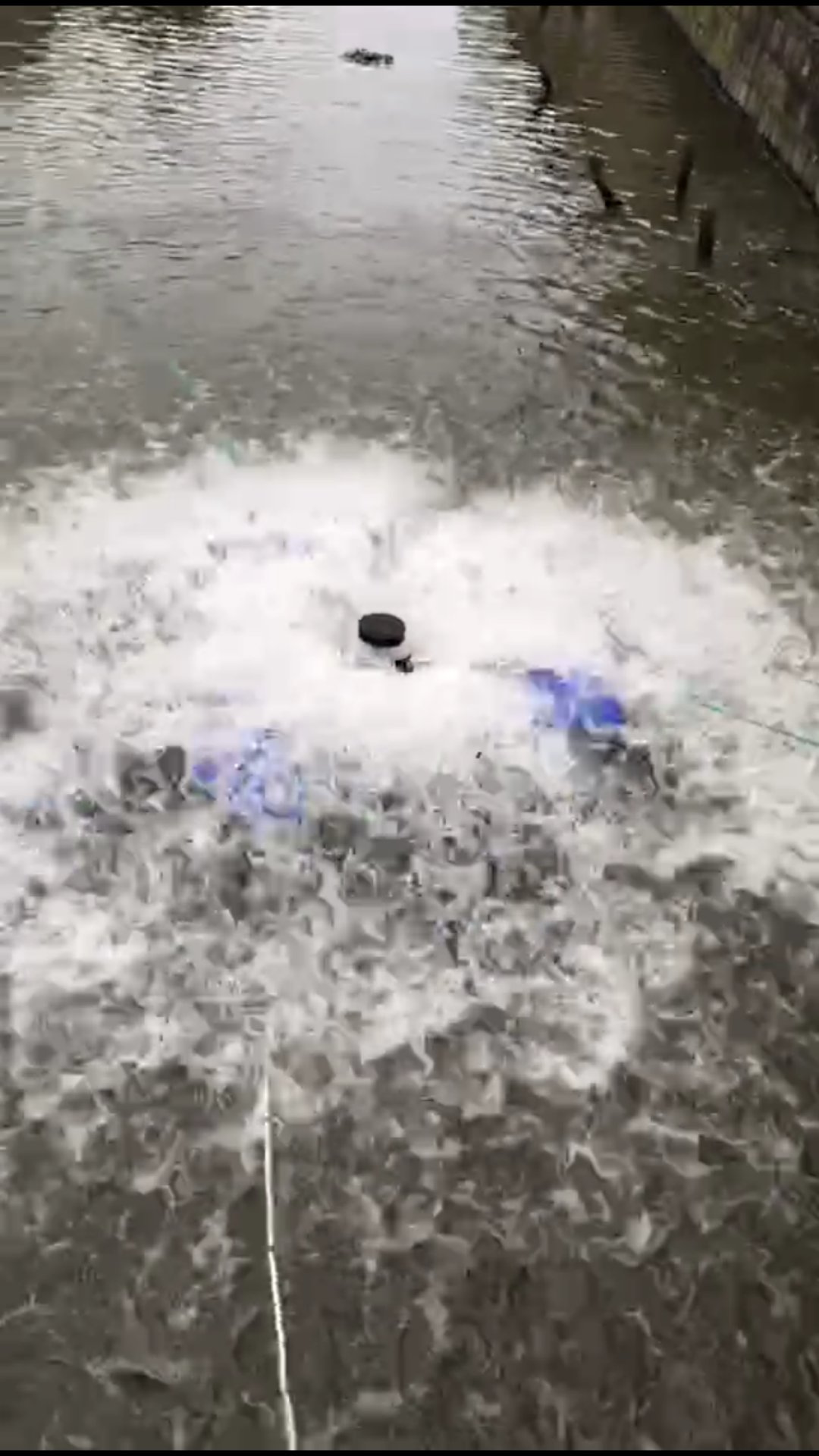 三相380V1.5KW永磁变频增氧机鱼塘交流变频叶轮增氧泵  1.5KW变频增氧机  三相380V增氧泵