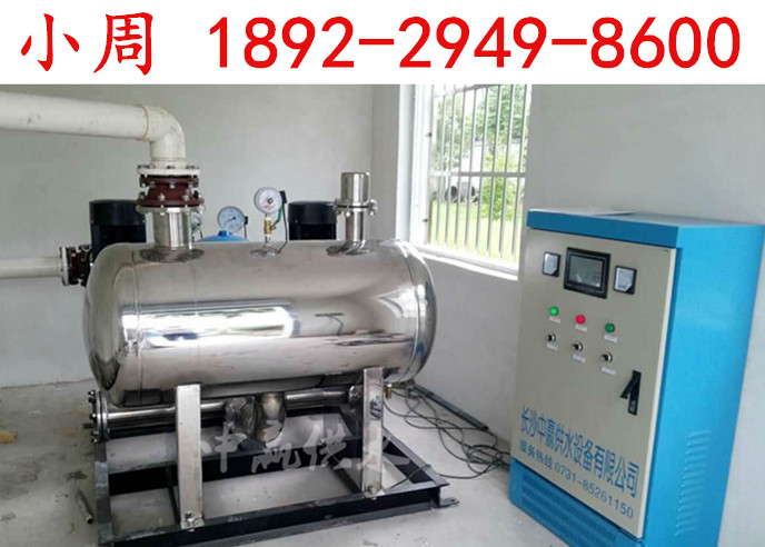 蒲城管网二次加压供水设备